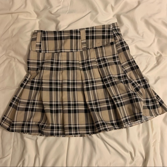Plaid Mini Skirt - Picture 1 of 2